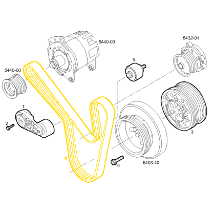 500328020, FPT C90 V-Belt