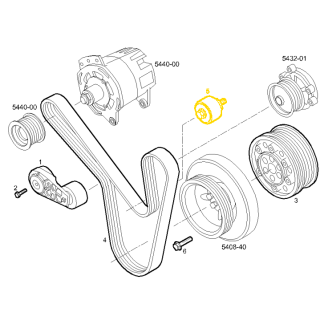 504006261, FPT C90 Guide Pulley