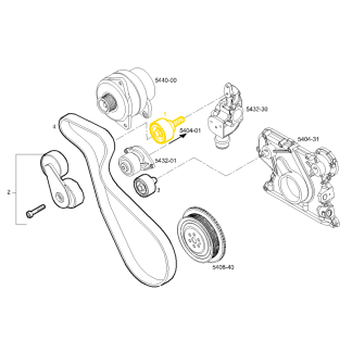 504065877, FPT N67 Guide Pulley