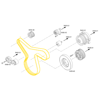 504078068, FPT C90 V-Belt