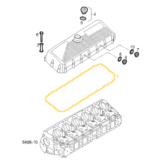 5801512813, FPT C16 Head Cover Gasket