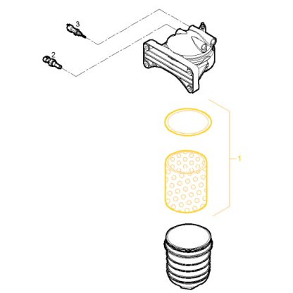 5801516883, FPT C16 Fuel Filter - Image 2