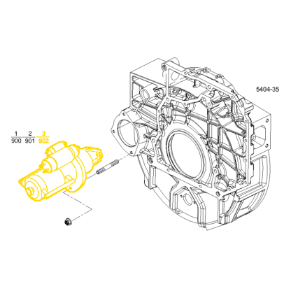 5801577136, FPT N67 24V Starter Motor