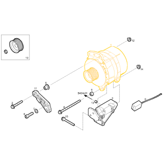 5801669738, FPT C16 Alternator
