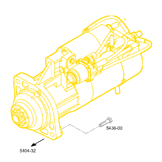 5801973149, FPT C16 24V Starter Motor