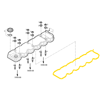 5802239738, FPT N67 Head Cover Gasket