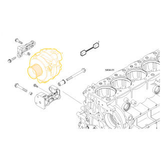 5802942072, FPT C16 Alternator