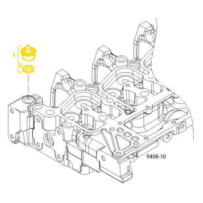 8035464, FPT N67 Radiator Thermostat