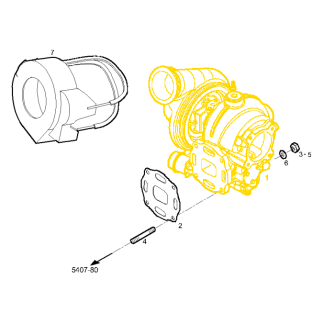 8043483, FPT N67 Turbocharger