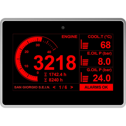 5802519081, FPT 5" Inch Multifunction Display Panel - Image 6