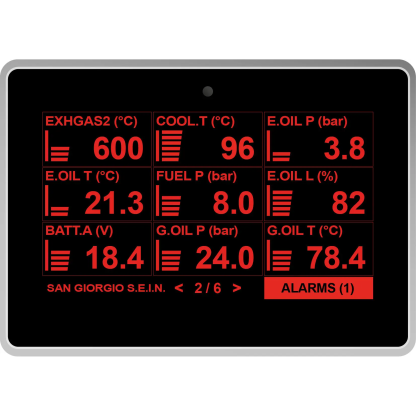 5802519081, FPT 5" Inch Multifunction Display Panel - Image 3