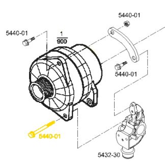 4899122 Alternator Screw