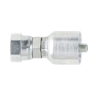 10743-4-4, Parker 43 Series Crimp Style Hydraulic Hose Fitting