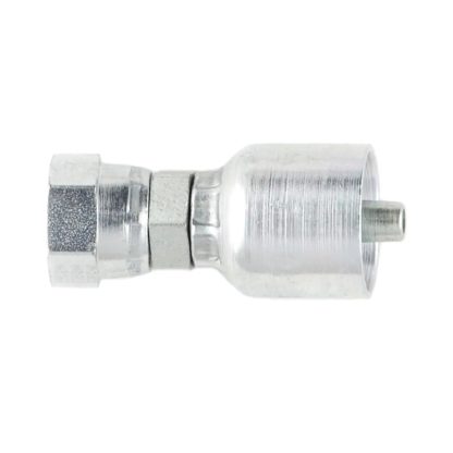 10743-4-4, Parker 43 Series Crimp Style Hydraulic Hose Fitting