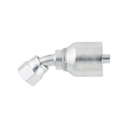 13743-4-4, Parker 43 Series Crimp Style Hydraulic Hose Fitting