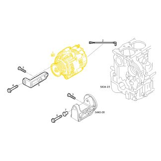 504342586, FPT C13 24V 120A Alternator
